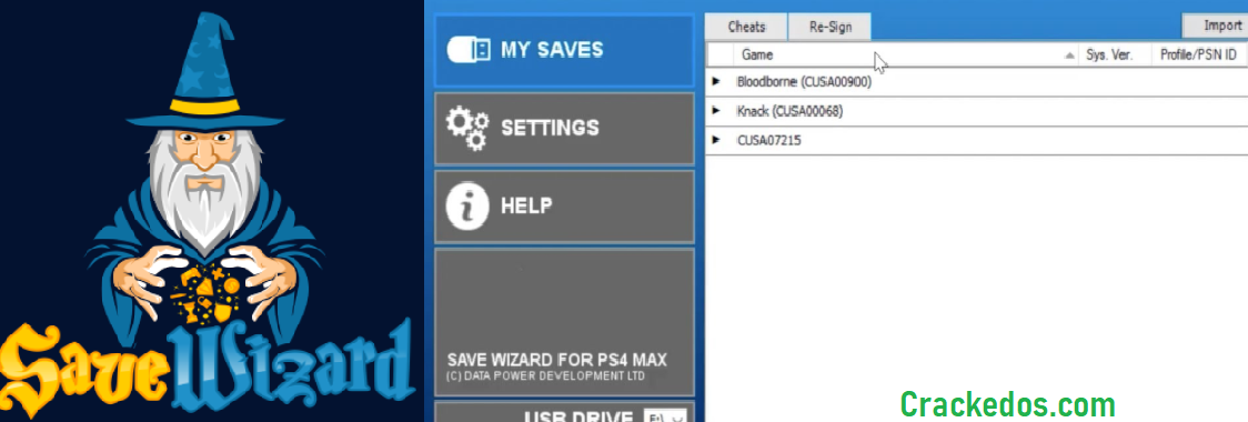 save wizard ps4 activation key